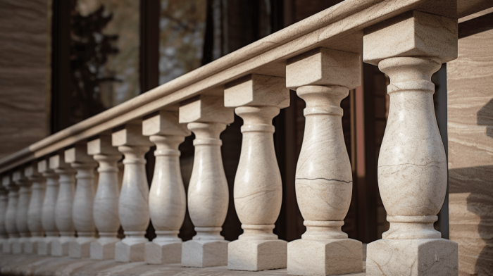 Балясина из гранита Ivory Brown (Айвори Браун)